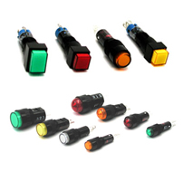 8mm series switches pilot devices
